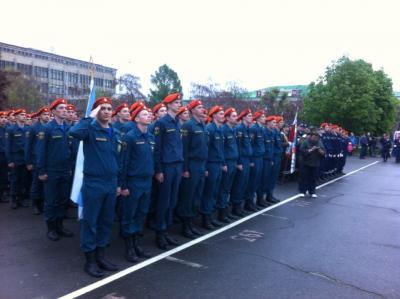 Студенты СГАУ примут участие в параде Победы на главной площади города.