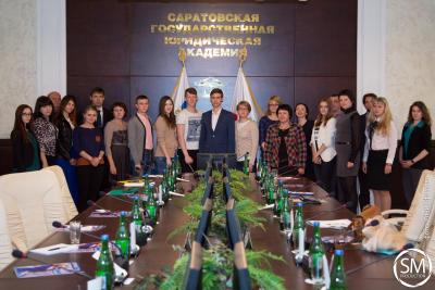 Заседание Координационного центра студенческих СМИ Саратова.