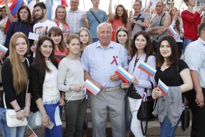 СГАУ принял участие в праздничных мероприятиях в честь Дня России