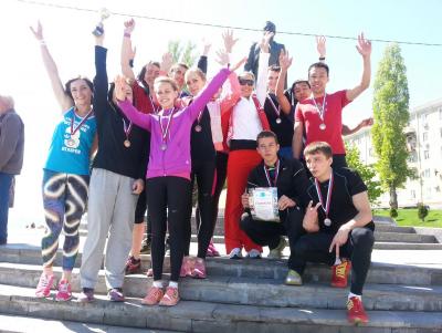 Студенты ФИиП -призеры областных соревнований "Олимпийский день бега"