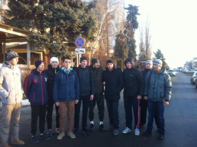 Оздоровительный пробег в рамках проведения гражданского форума в Саратовской области