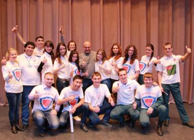 Команда "Союз Добровольцев России" провела презентацию своего проекта "Рука помощи"
