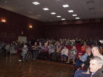 В актовом зале «Дома престарелых и инвалидов» г. Балашова, состоялся концерт посвященный «Дню добра и милосердия».