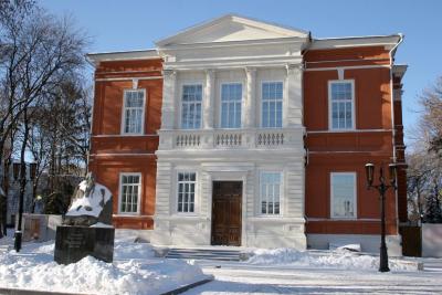 Зимний вечер в Радищевском музее