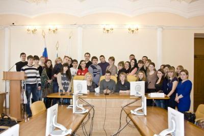 Встреча студентов с Александром Логиновым