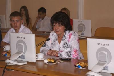 Встреча студентов с М.В.Алешиной