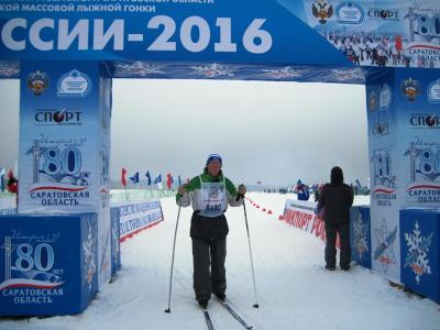 Участие преподавателей в Всероссийской массовой лыжной гонке «Лыжня России-2016»