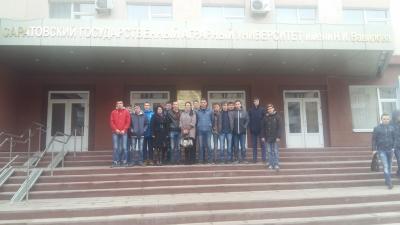 Учебные занятия студентов Пугачевского филиала на базе университета