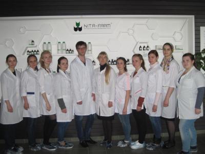Экскурсия студентов 3 курса направления подготовки «Биотехнология»  в ООО  «NITA-FARM»