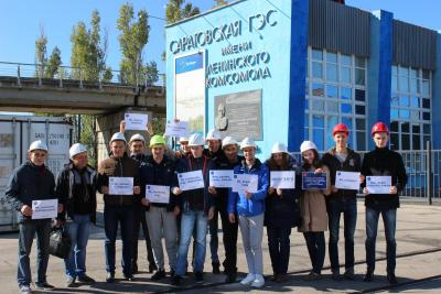 Студенты СГАУ побывали на крупнейших объектах водохозяйственного и энергетического комплекса России