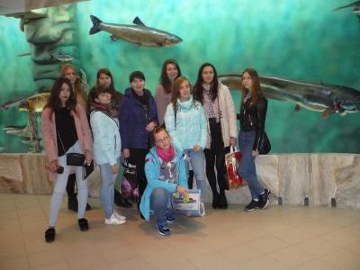 Посещение музея "Рыбы России" учебного комплекса №3