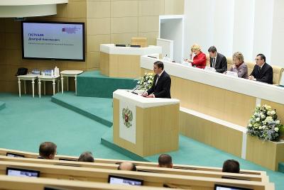 Дмитрий Патрушев выступил с докладом на Совете законодателей РФ по вопросам устойчивого развития сельских территорий