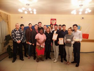 Поздравляем иностранных студентов с победой в конкурсе  «Лучшая комната общежития №1»