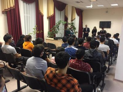 Собрание с иностранными студентами в общежитиях СГАУ