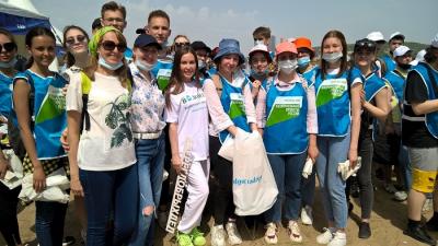 Студенты СГАУ – участники экологической акции «Вода России»