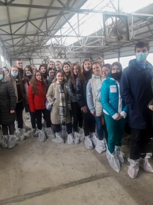 Обучающиеся СГАУ посетили роботизированную ферму