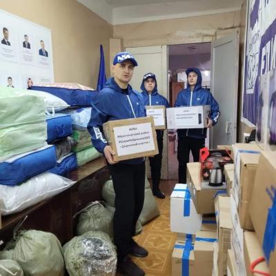 В КЗВТ собрали гуманитарную помощь для беженцев из ДНР и ЛНР
