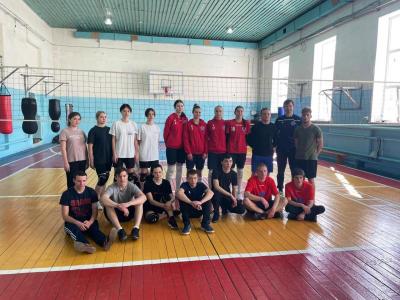 Представители СГАУ провели мастер-класс по волейболу
