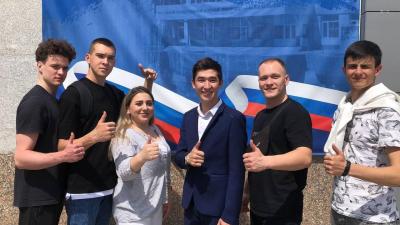 Представители СГАУ – участники акций ко Дню России
