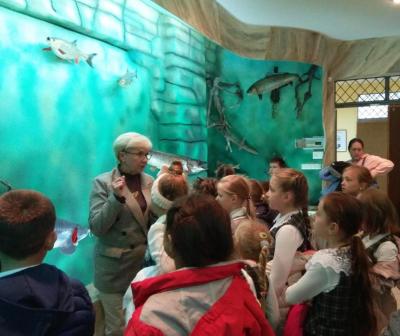 Лицеисты посетили музей университета «Рыбы России»